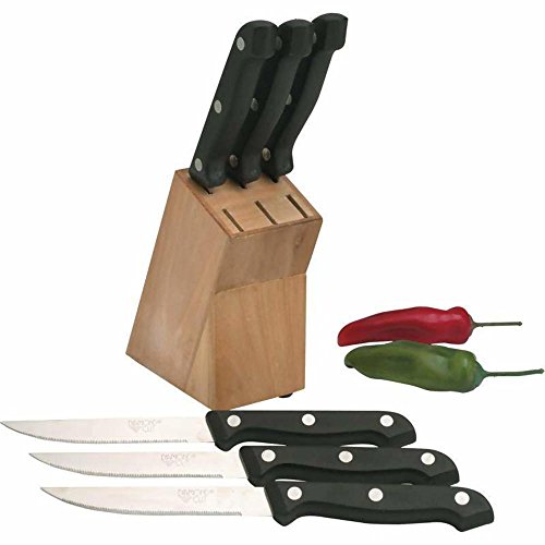 Algopix Similar Product 13 - Diamond Cut Supreme 6pc Steak Knife Set