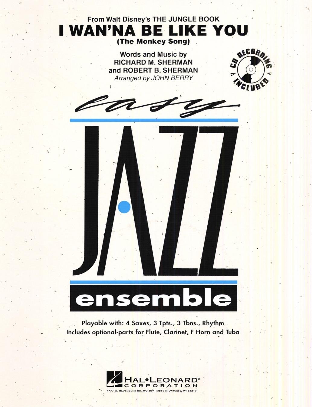 Algopix Similar Product 20 - Hal Leonard I Wanna Be Like You from