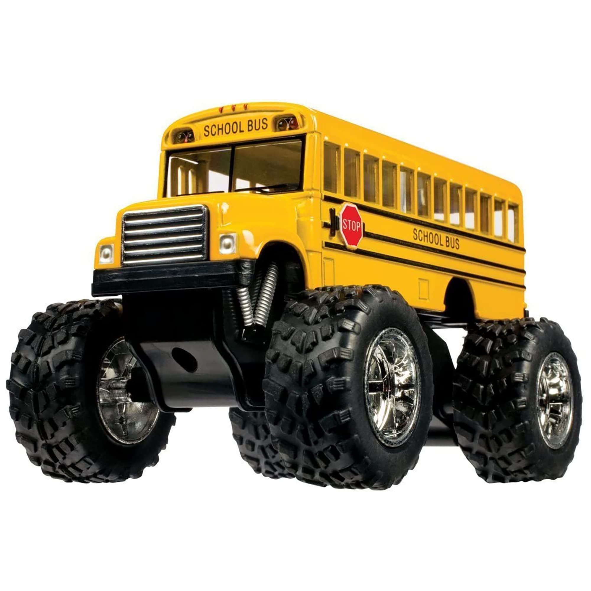 Algopix Similar Product 14 - Toysmith 5020 Monster Bus 5 Yellow
