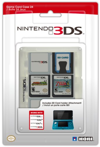 Algopix Similar Product 17 - Nintendo 3DS Game Card Case 24 - Clear