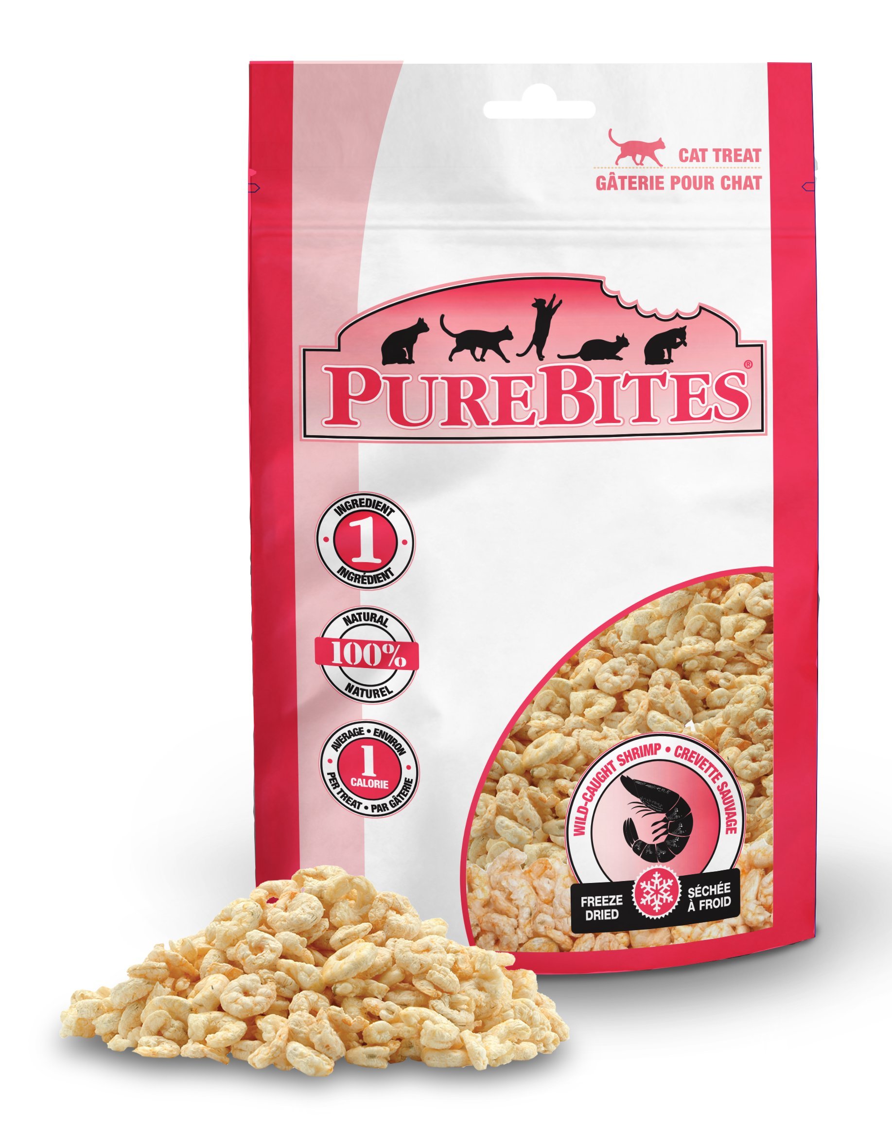 Algopix Similar Product 11 - PureBites 1PBC8SR14 Shrimp For Cats