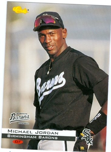 Algopix Similar Product 6 - Michael Jordan baseball card