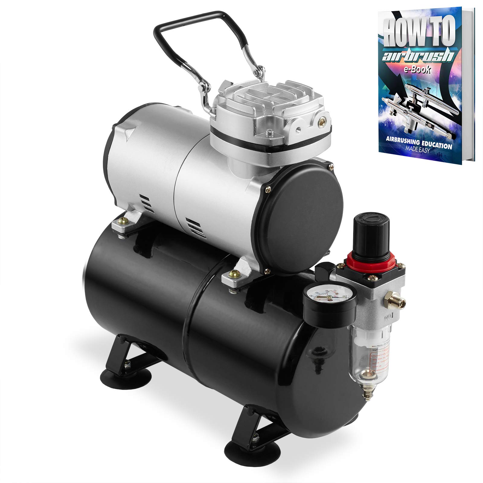 Algopix Similar Product 4 - PointZero 15 HP Airbrush Compressor