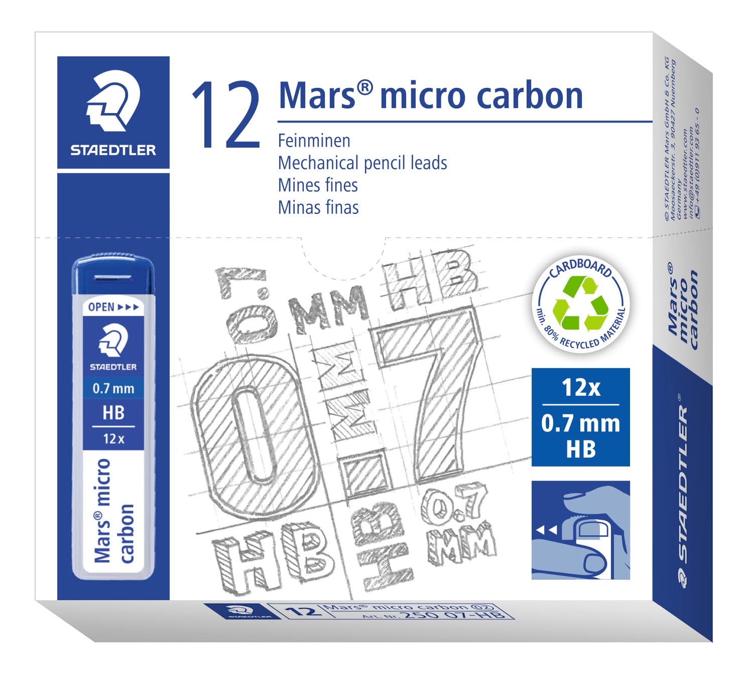 Algopix Similar Product 10 - Staedtler Mars Micro Carbon Mechanical