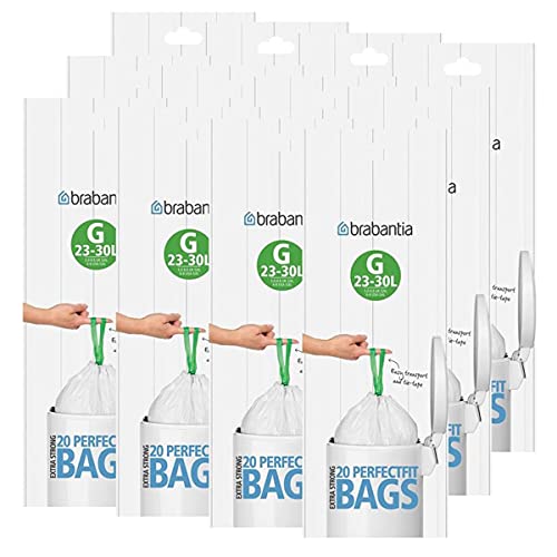 Algopix Similar Product 12 - Brabantia Size G 20 Count Bin Liners