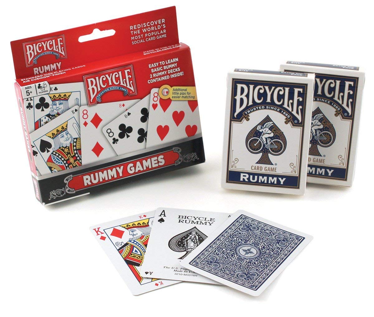 Algopix Similar Product 18 - Bicycle Rummy Games Playing Cards