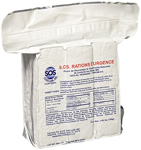 Algopix Similar Product 2 - SOS Rations Emergency 3600 Calorie