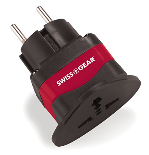 Algopix Similar Product 10 - SwissGear Grounded Travel Plug Adapter
