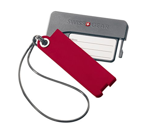 Algopix Similar Product 8 - Swiss Gear Luggage Tags Set Of 2 Red