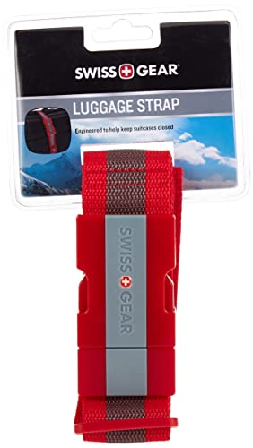 Algopix Similar Product 2 - SwissGear Adjustable Luggage Strap with