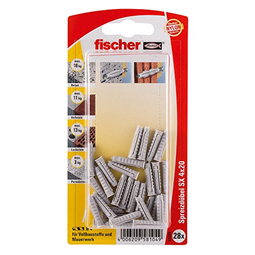Algopix Similar Product 16 - Fischer 58104 4 x 20 mm SX KP K