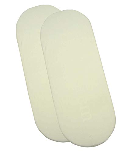 Algopix Similar Product 6 - BabyPrem Pack of 2 Fitted Cotton Moses