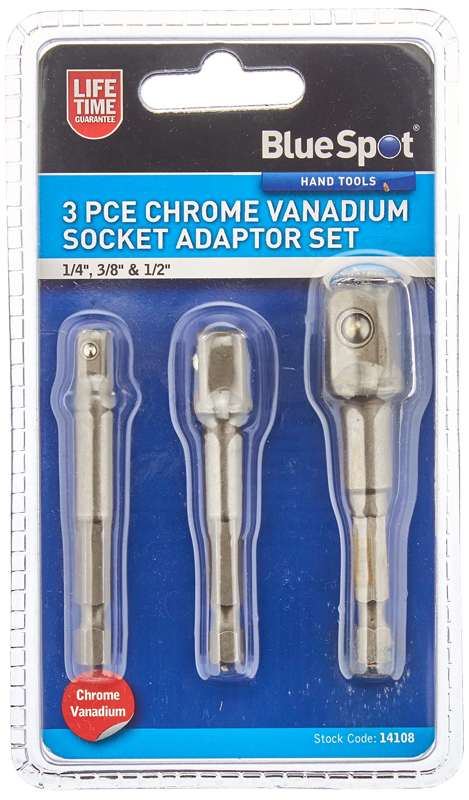 Algopix Similar Product 9 - BlueSpot 14108 3 PCE Chrome Vanadium