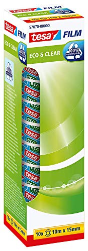 Algopix Similar Product 17 - tesa tesafilm EcoClear Adhesive Tape