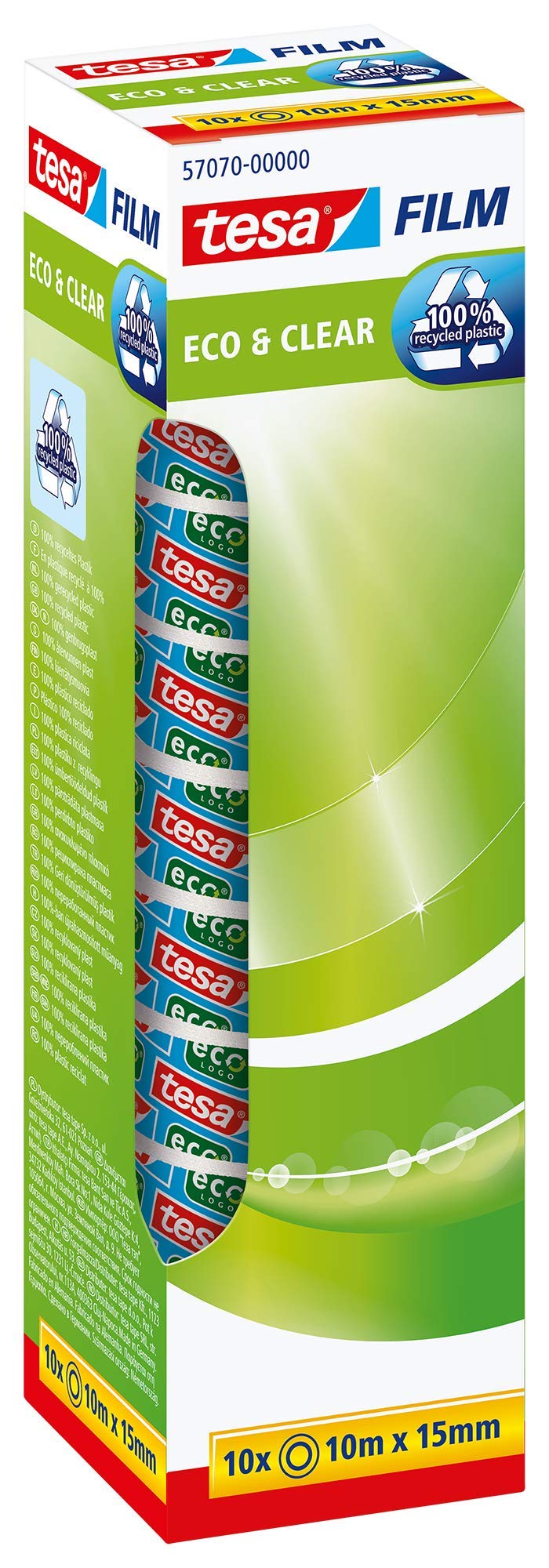 Algopix Similar Product 11 - tesa tesafilm EcoClear Adhesive Tape