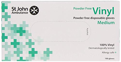 Algopix Similar Product 17 - St John Ambulance Vinyl PowderFree