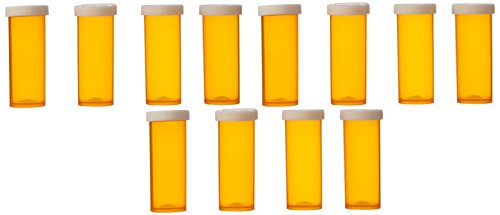 Algopix Similar Product 6 - Plastic Prescription Vials with Snap