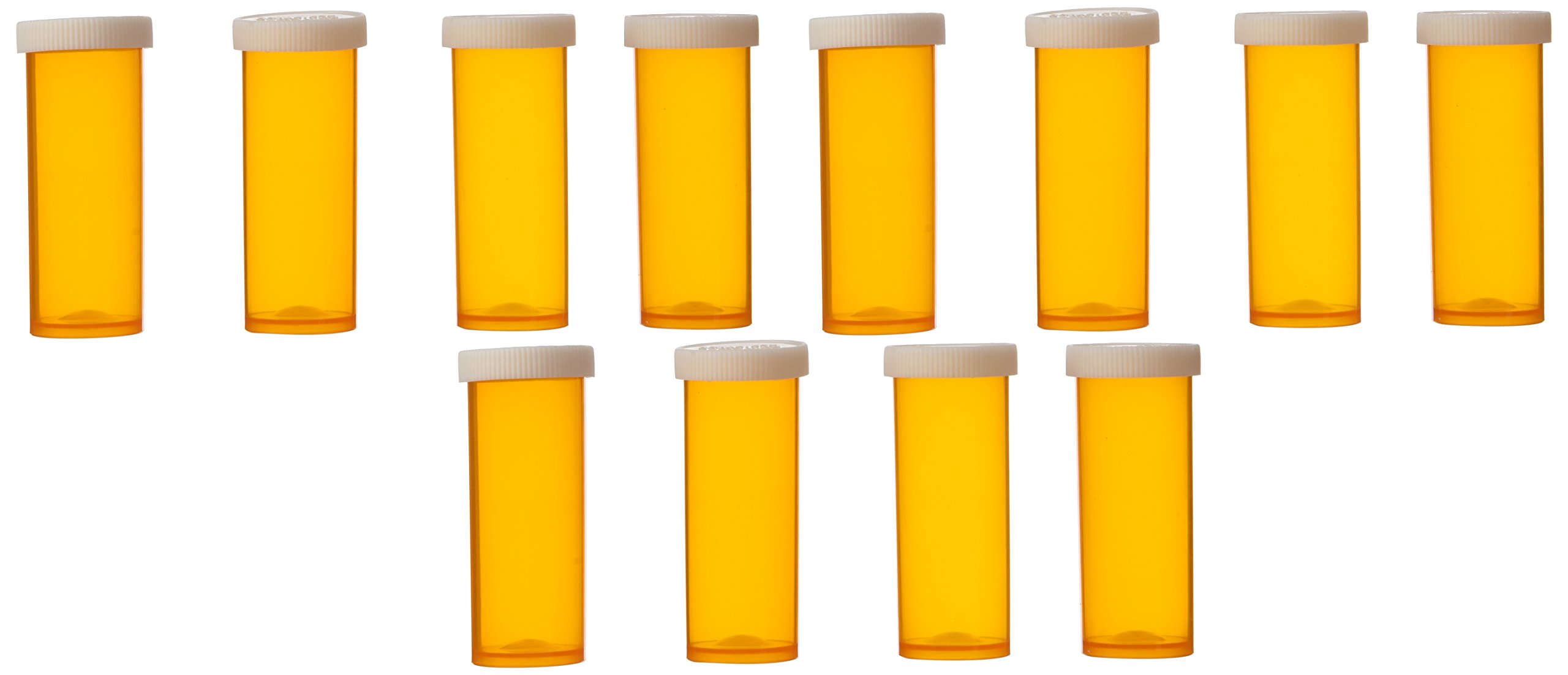 Algopix Similar Product 8 - Plastic Prescription Vials with Snap