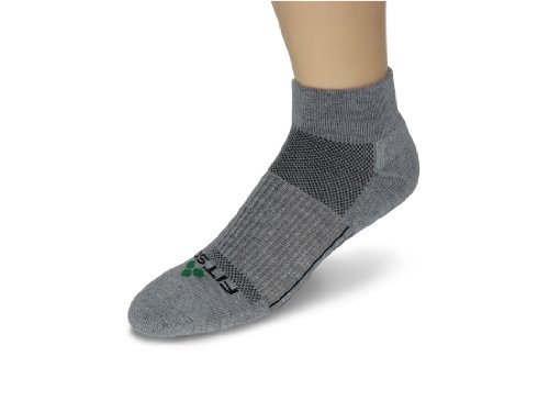 Algopix Similar Product 1 - Fitsok CF2 Cushion Quarter Cut Sock