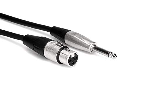 Algopix Similar Product 16 - Hosa HXP010 REAN XLR3F to 14 TS Pro