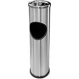 Algopix Similar Product 16 - Deuba Stainless Steel Outdoor Rubbish