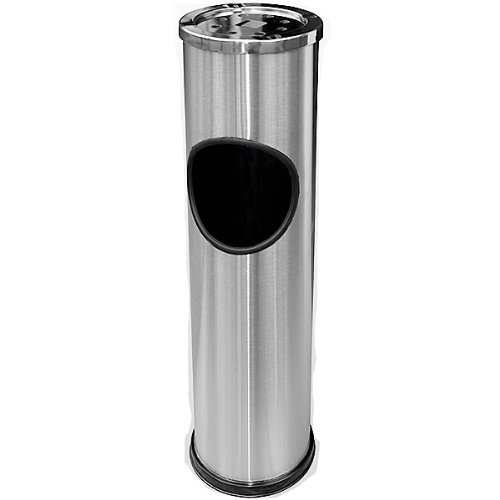 Algopix Similar Product 12 - Deuba Stainless Steel Outdoor Rubbish