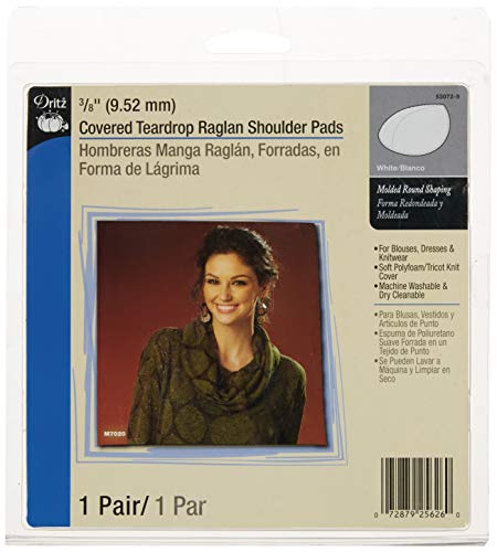 Algopix Similar Product 10 - Dritz 530729 Shoulder Pads Covered