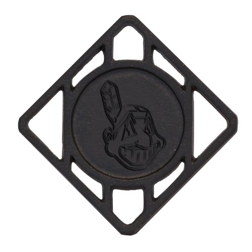 Algopix Similar Product 2 - MLB Cleveland Indians Logo BBQ Meat