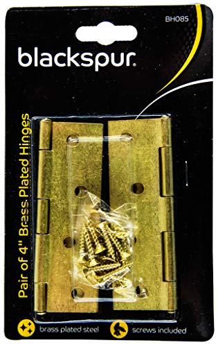 Algopix Similar Product 4 - Blackspur BBBH085 Pair of Brass Plated