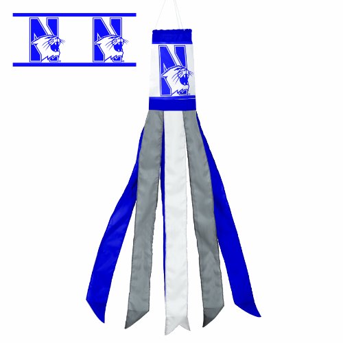 Algopix Similar Product 3 - NCAA Northwestern Wildcats Windsock