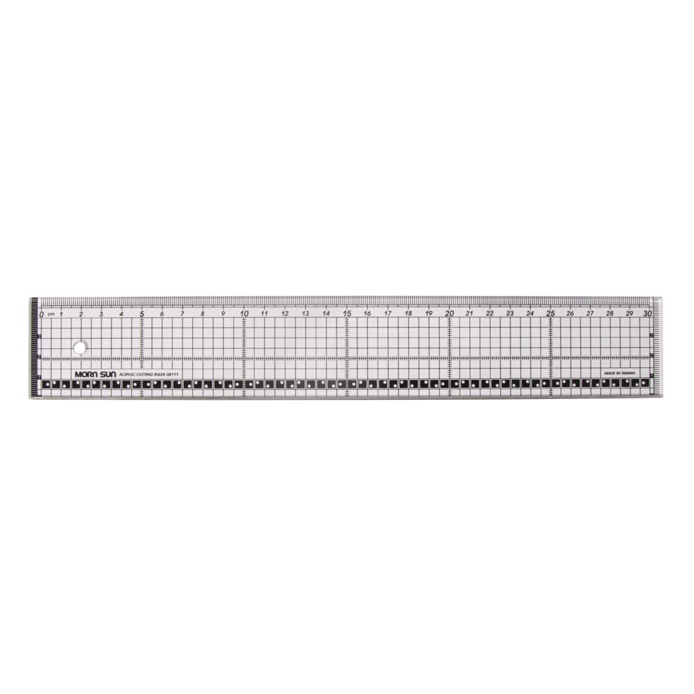 Algopix Similar Product 3 - Rayher 7821300 Cutting Ruler 30 cm with