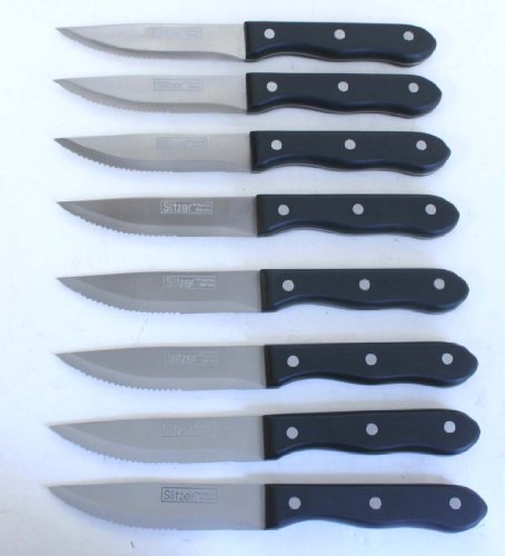 Algopix Similar Product 11 - New Slitzer 8 Pc Stainless Steel Jumbo