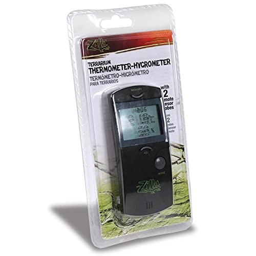 Algopix Similar Product 20 - Zilla Terrarium Thermometer-Hygrometer