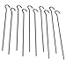 Algopix Similar Product 15 - 10T PEG IT 10RD 25SV Steel Tent pegs