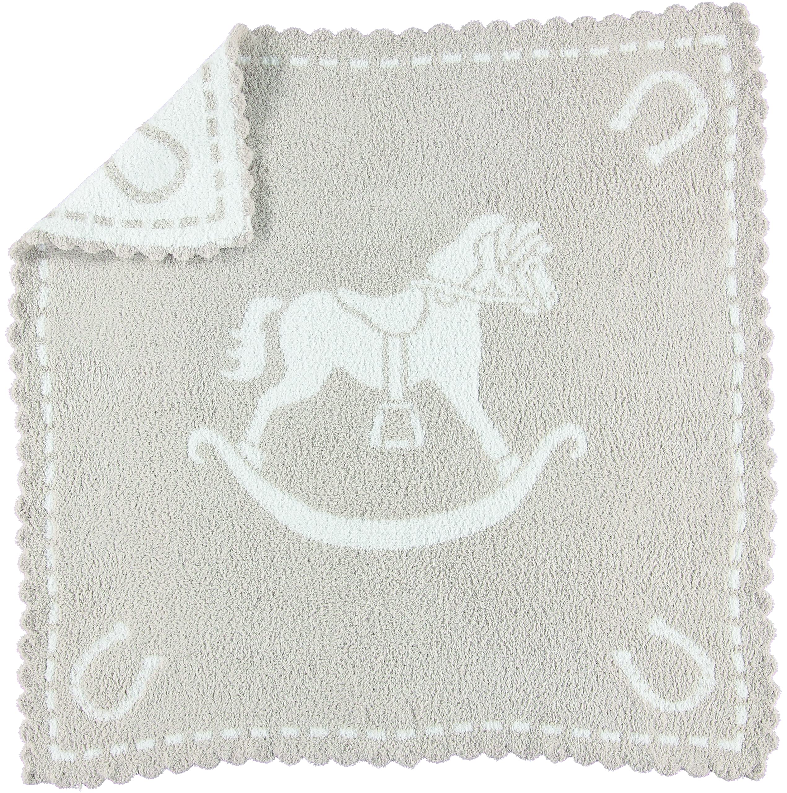 Algopix Similar Product 18 - Barefoot Dreams CozyChic Scalloped Baby