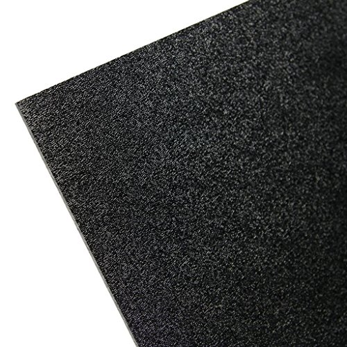 Algopix Similar Product 5 - ABS Sheet  118 Thick Black 12 x