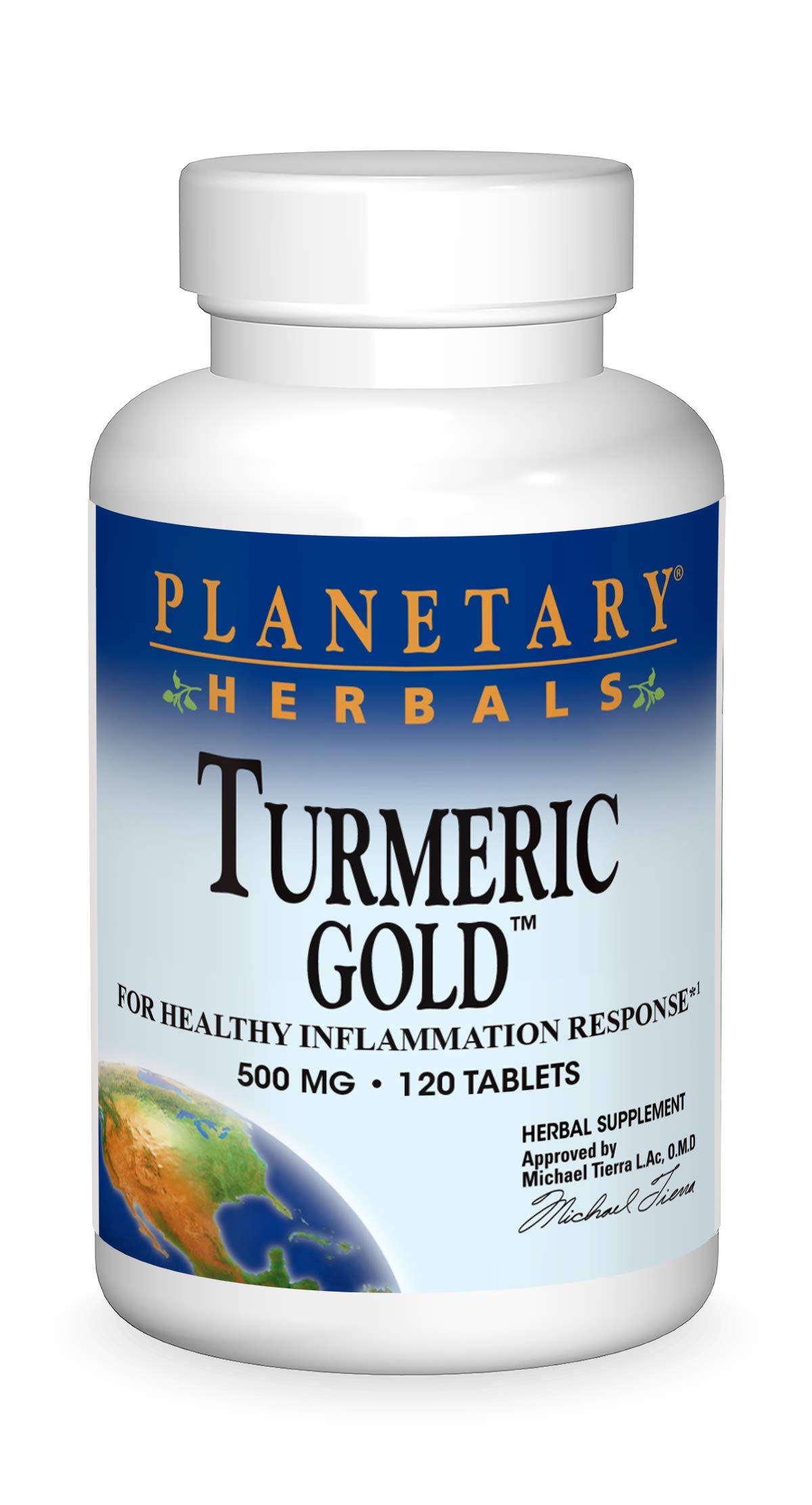 Algopix Similar Product 19 - Planetary Herbals Turmeric Gold 500mg