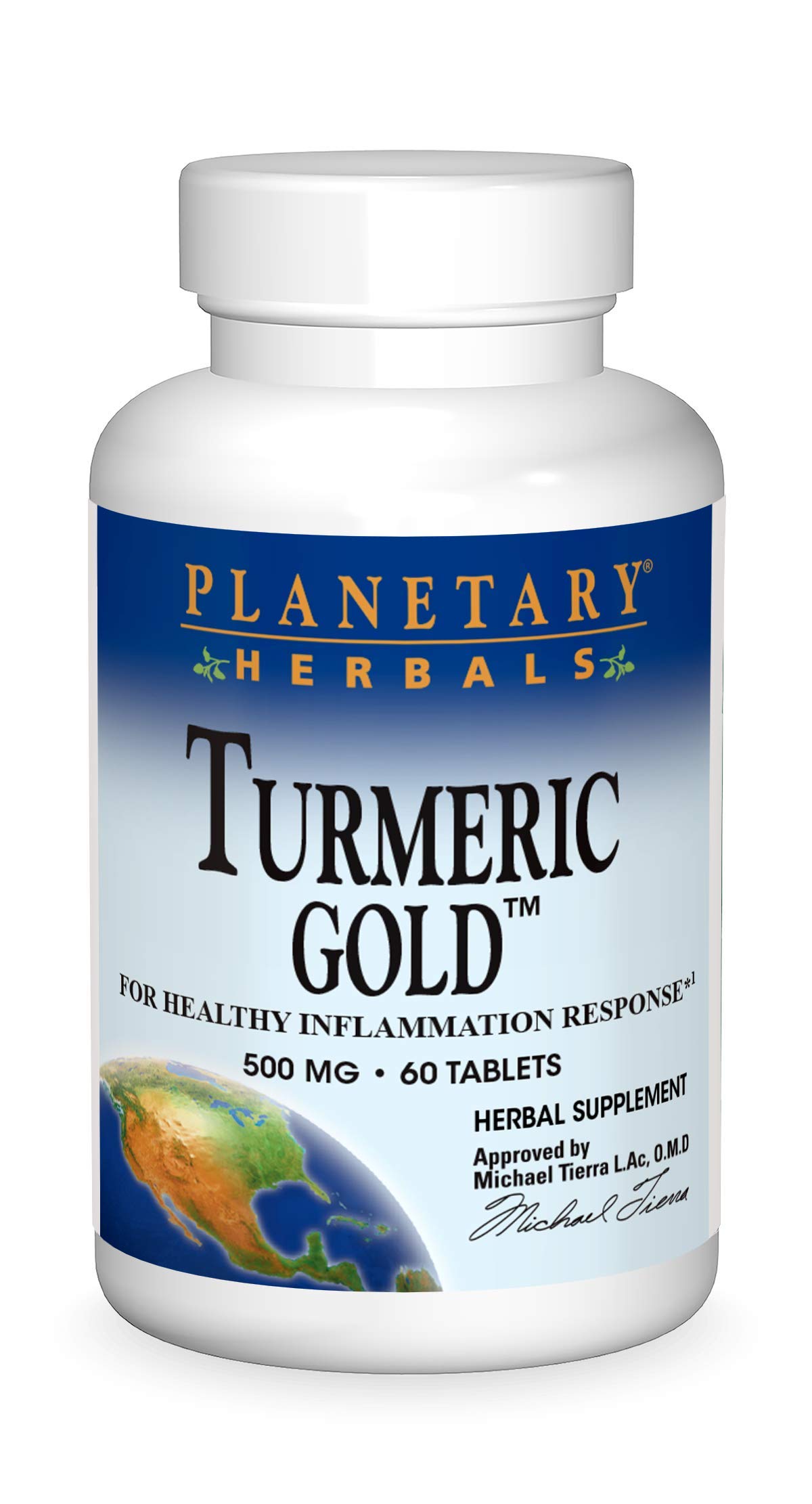 Algopix Similar Product 14 - Planetary Herbals Turmeric Gold 500 Mg