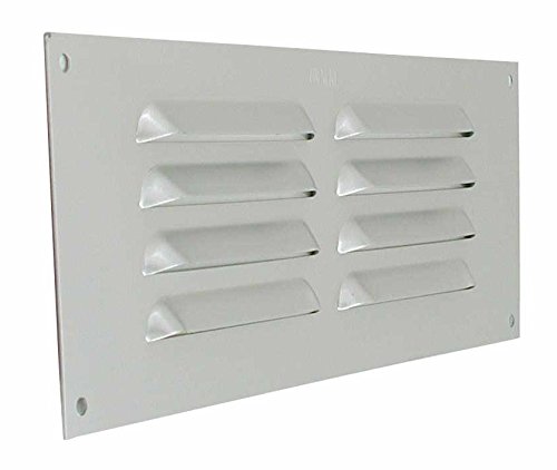 Algopix Similar Product 17 - MAP Hardware 95331 Metal Louvre Vents