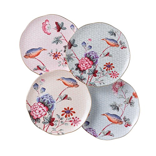 Algopix Similar Product 5 - Wedgwood Cuckoo Set of 4 Tea Plates