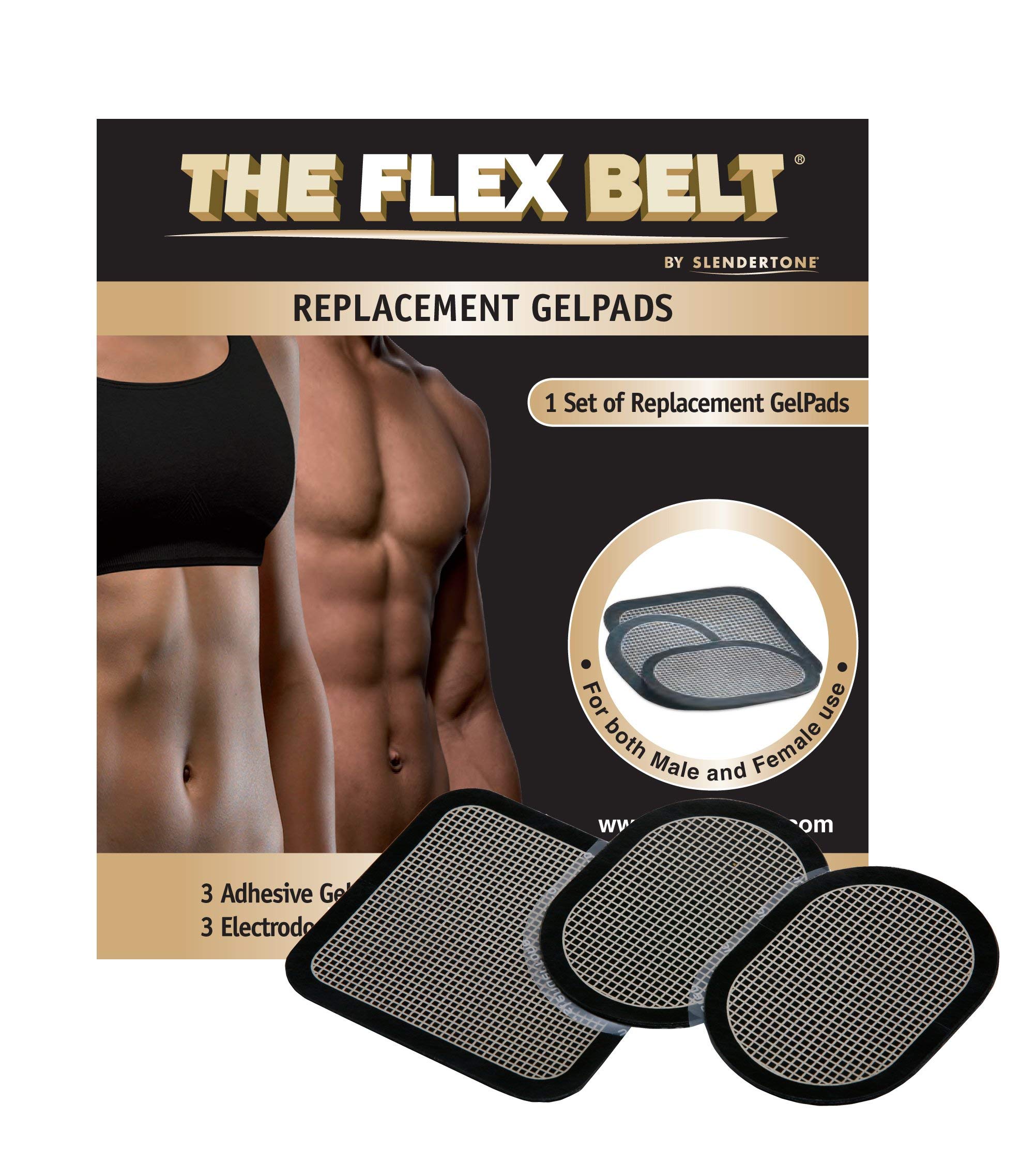Algopix Similar Product 17 - THE FLEX BELT Replacement Gel Pads