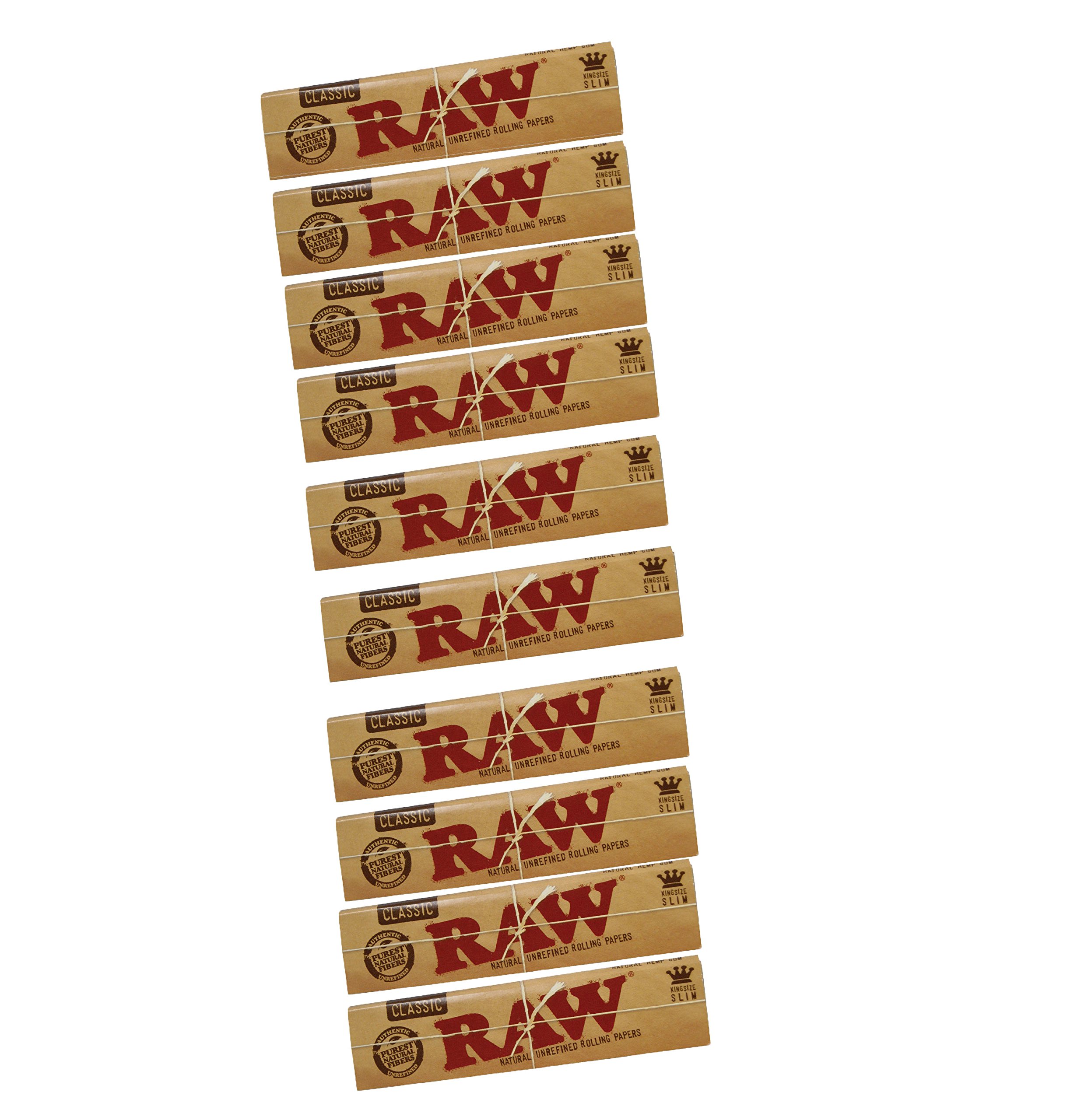 Algopix Similar Product 2 - RAW Kingsize Slim Rolling Paper Box of