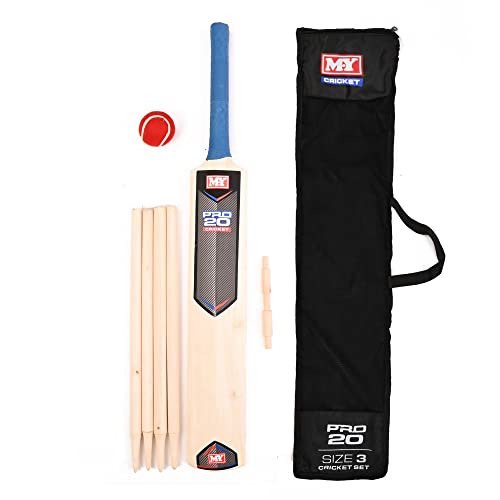 Algopix Similar Product 6 - M.Y Size 3 Cricket Set in Mesh Carry Bag