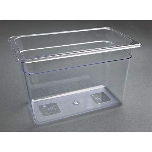 Algopix Similar Product 8 - One Third Size Food Pan Clear Plastic