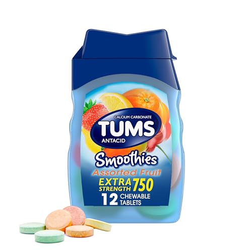 Algopix Similar Product 15 - TUMS Smoothies Extra Strength Antacid