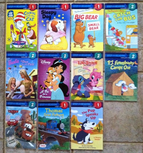 Algopix Similar Product 7 - Set of 11 Step Into Reading Books Level
