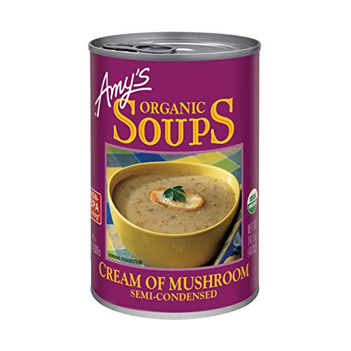 Algopix Similar Product 11 - Amys Soup Cream Of Mushroom Organic