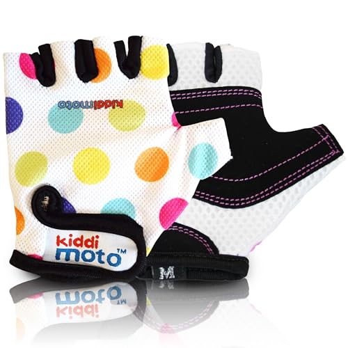 Algopix Similar Product 10 - Kiddimoto Kids Cycling Gloves