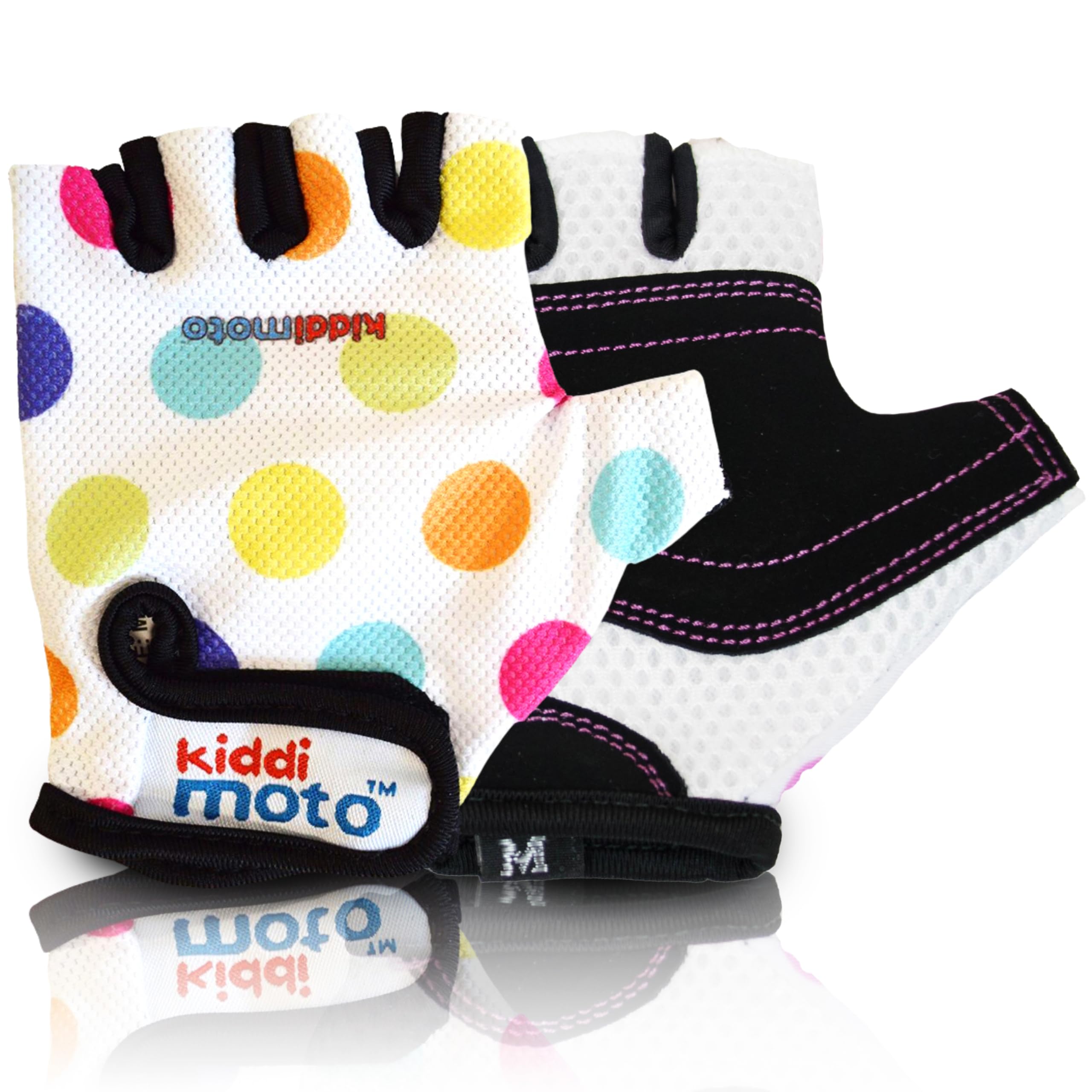 Algopix Similar Product 16 - Kiddimoto Kids Cycling Gloves
