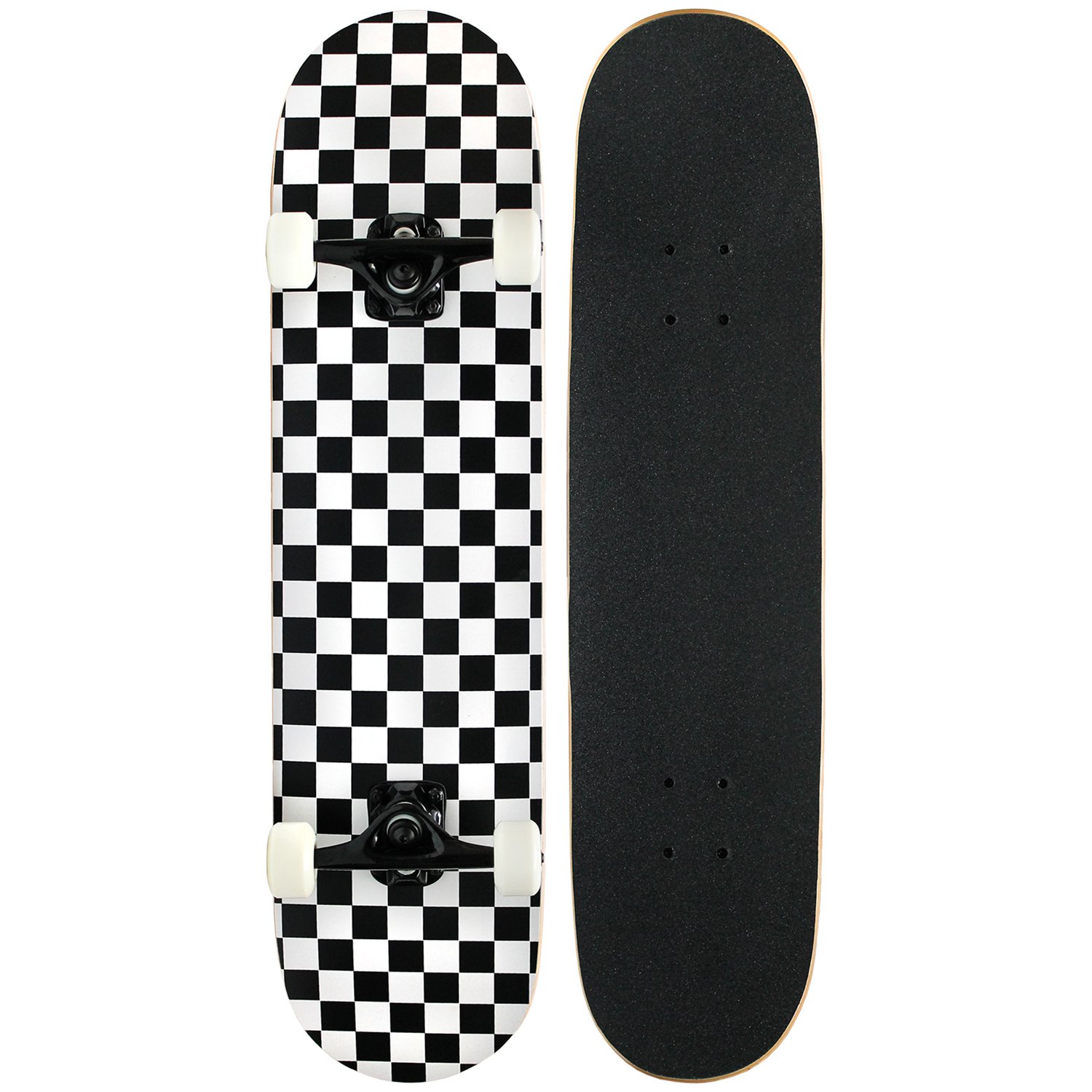 Algopix Similar Product 19 - KPC Pro Skateboard Complete Black and
